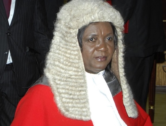Chief Justice, Mrs Justice Georgina Theodora Wood Chief Justice, Mrs Justice Georgina Theodora Wood